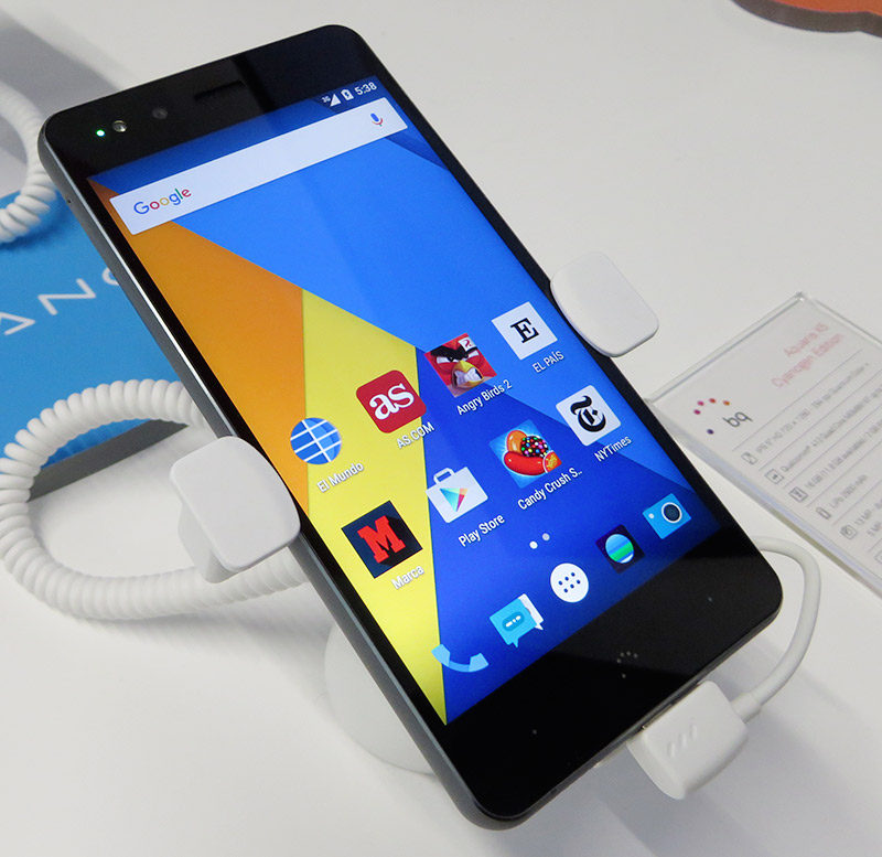 BQ Aquaris M10.