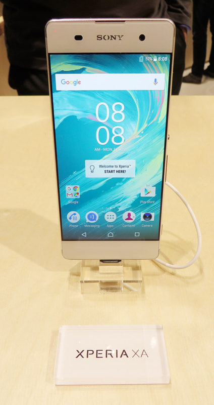 Sony Xperia XA.
