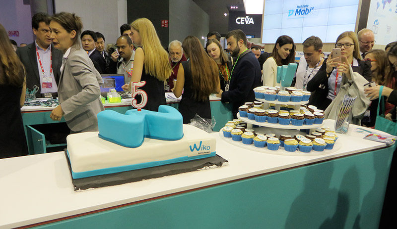 I festeggiamenti per i primi cinque anni di attività di Wiko.