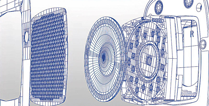 L’altoparlante è un trasduttore da 40 mm estremamente curato in tutte le sue componenti, come da tradizione B&W.
