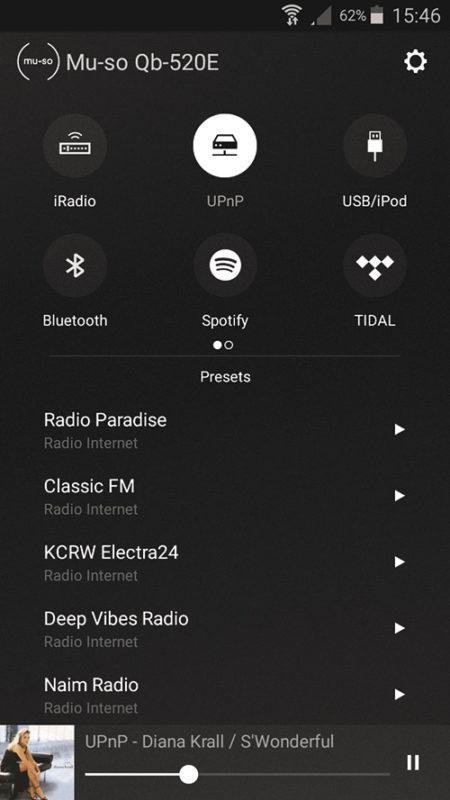 L'interfaccia principale dell'app su uno smartphone Android.
