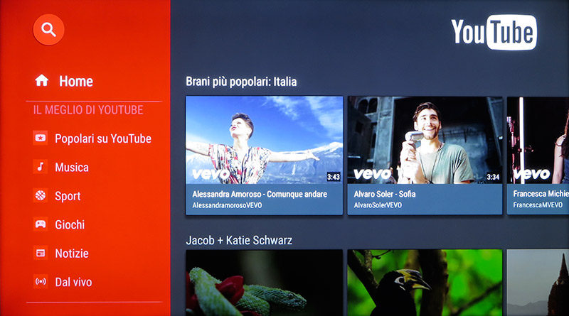 YouTube consente di accedere a video in risoluzione 4K.