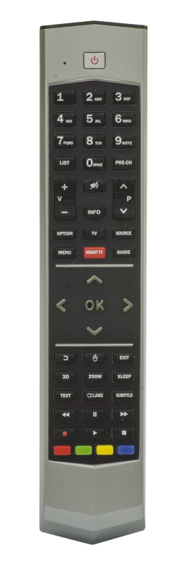 A differenza di quanto proposto a corredo dei televisori di molti concorrenti, i progettisti Thomson hanno optato per un telecomando di tipo classico, con una nutrita serie di pulsanti e con la geometria abbondante tipica di questa categoria di dispositivi: il telecomando “evoluto” però c’è, nascosto nelle funzionalità del 55UA9806 e nel Google Play, dove prende la forma di un’App per Smartphone/Tablet. È un software ben realizzato, che mette al centro l’effettiva utilizzabilità: per questo l’accoppiamento con il televisore, successivo all’installazione, utilizza un codice a barre di tipo QR che viene visualizzato dal display e letto dalla videocamera del telefono. Comodo e veloce. Oltre alle varie schermate che riproducono, separandoli per comodità in varie pagine, i numerosi pulsanti, ci sono anche una modalità touch-pad e una funzione di condivisione con la quale il televisore è in grado di riprodurre i contenuti multimediali memorizzati nei vari dispositivi presenti nella rete domestica.