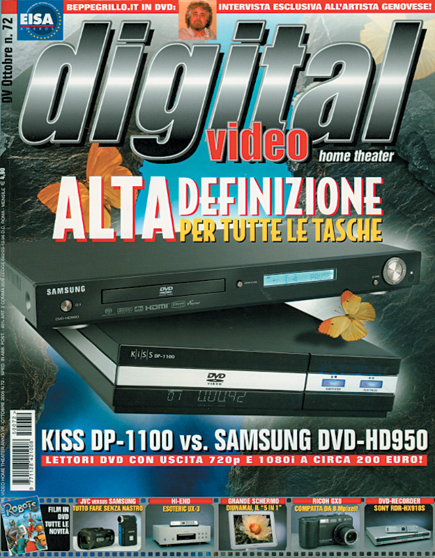 Copertina Digital Video 72